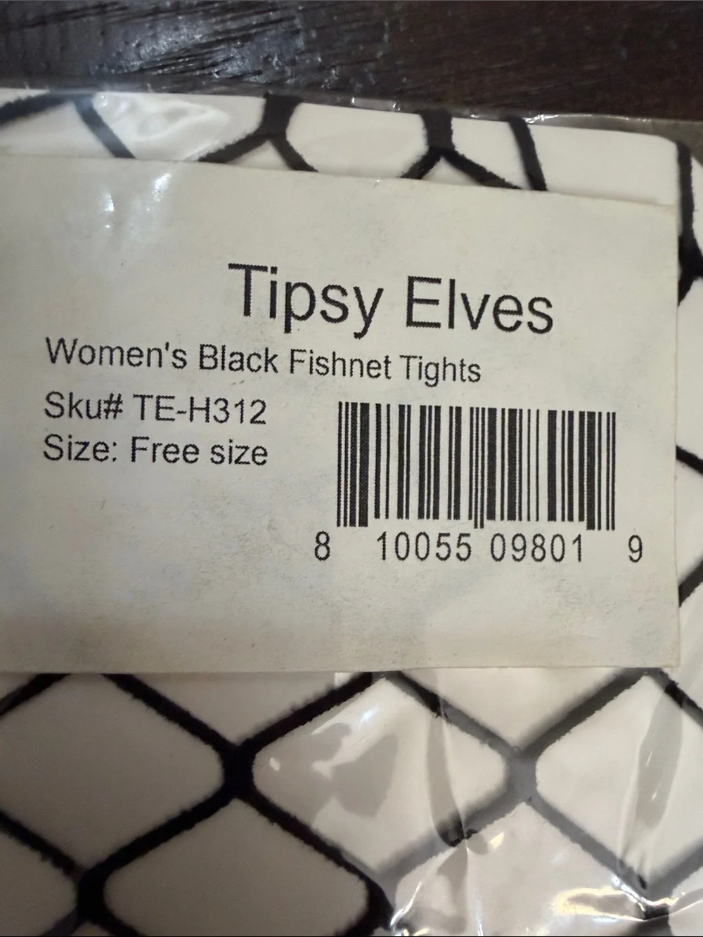 Tipsy Elves fishnet pattern